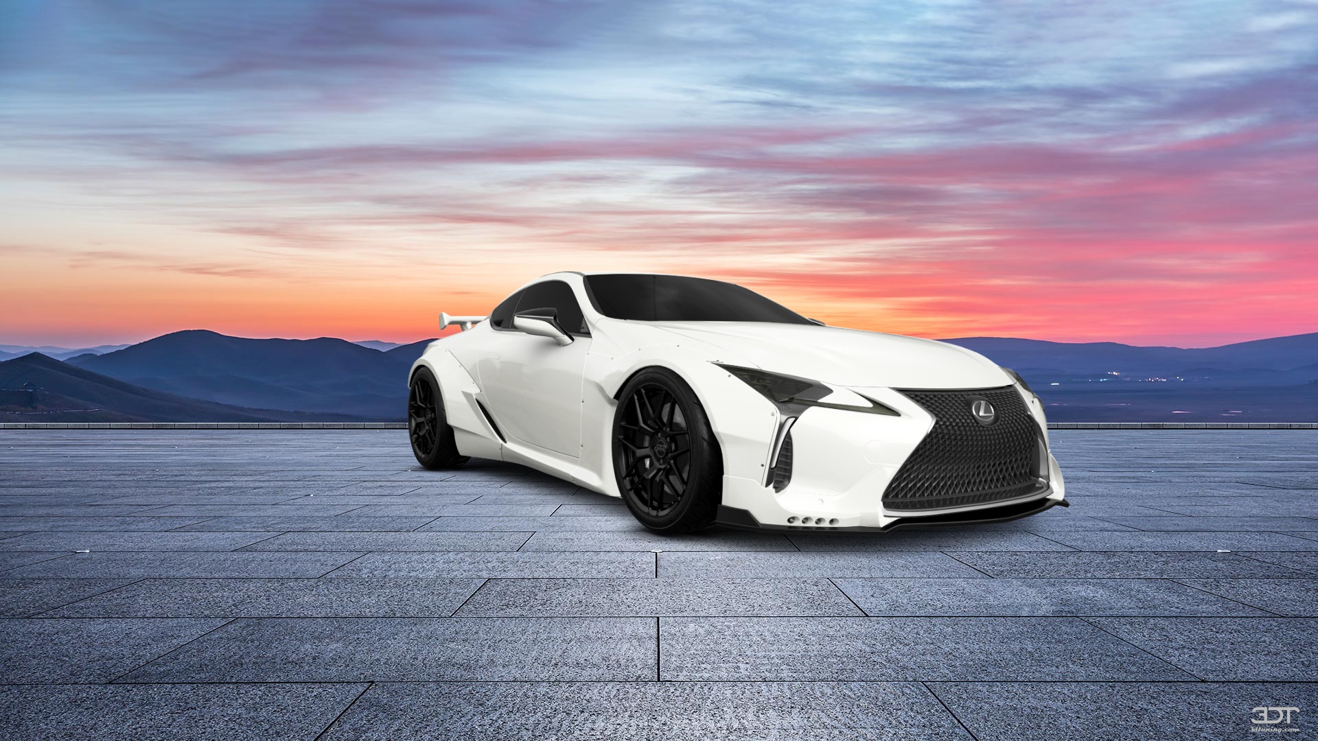 Lexus LC500 2 door fastback coupe 2017 tuning