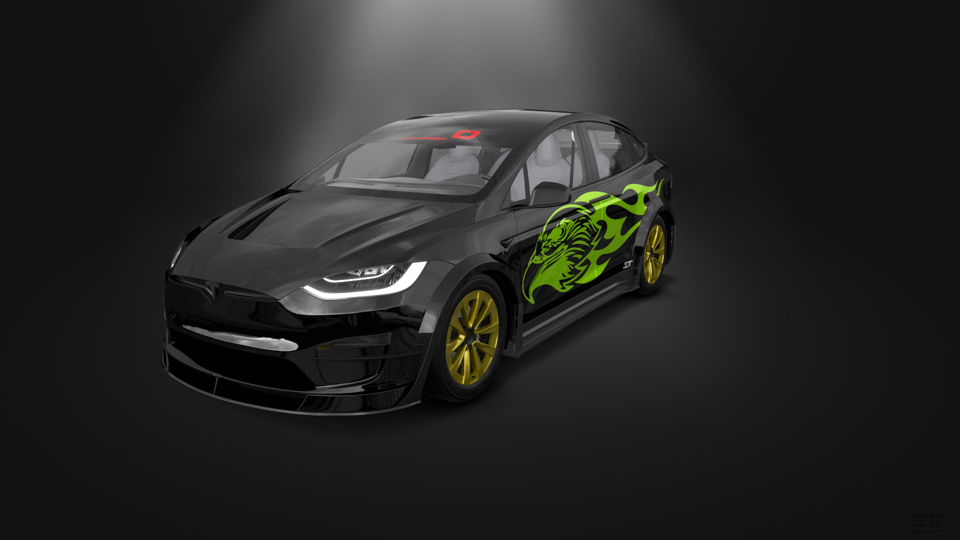 Tesla Model X 5 Door SUV 2024 tuning