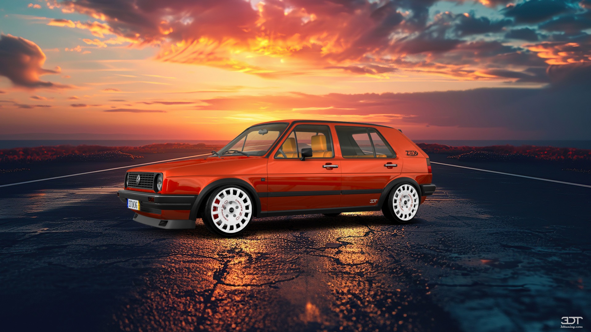 Volkswagen Golf Mk2 5 Door Hatchback 1983 tuning