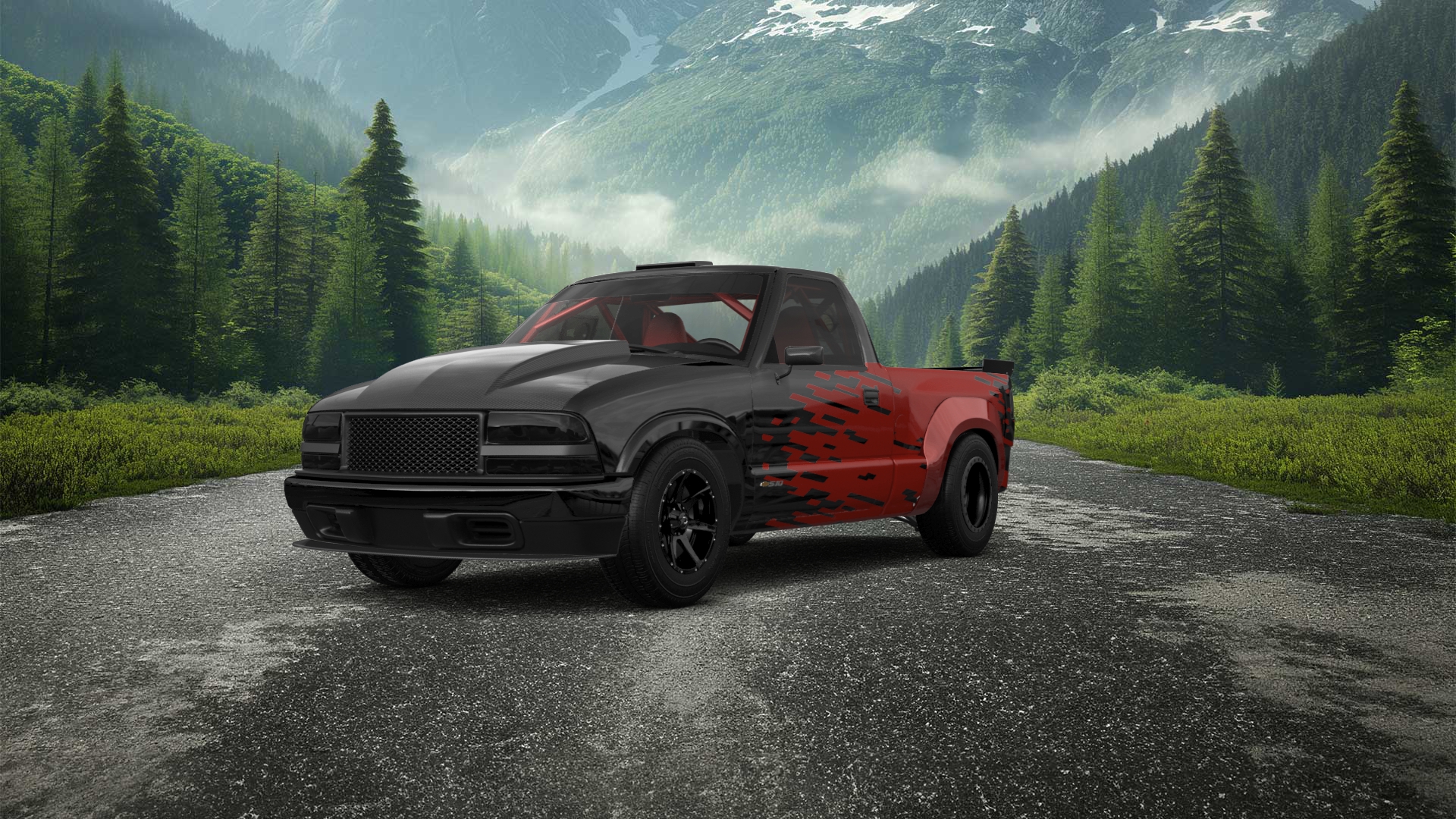 Chevrolet S-10 Stepside 2 Door pickup truck 1999 tuning