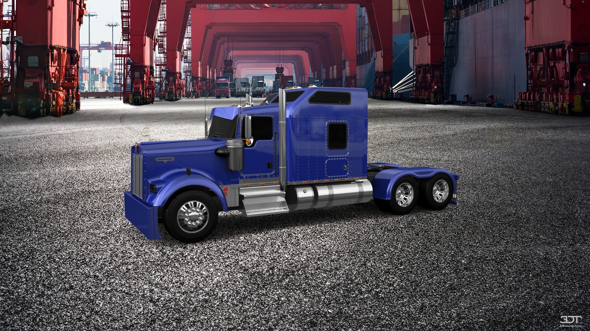 Kenworth W900 Sleeper Cab Truck 2015