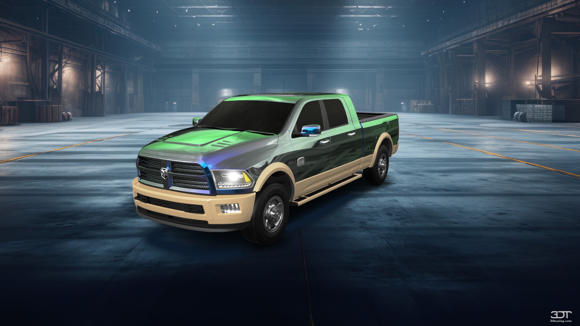 Dodge Ram 2500 Mega Cab 6.4 ft box 4 Door pickup truck 2010 tuning