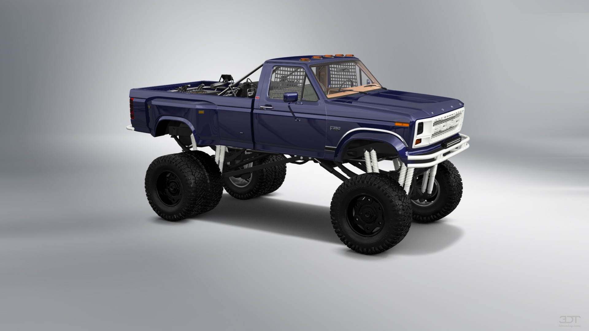 Ford F-350 Dually Regular Cab 2 Door pickup truck 1980 tuning