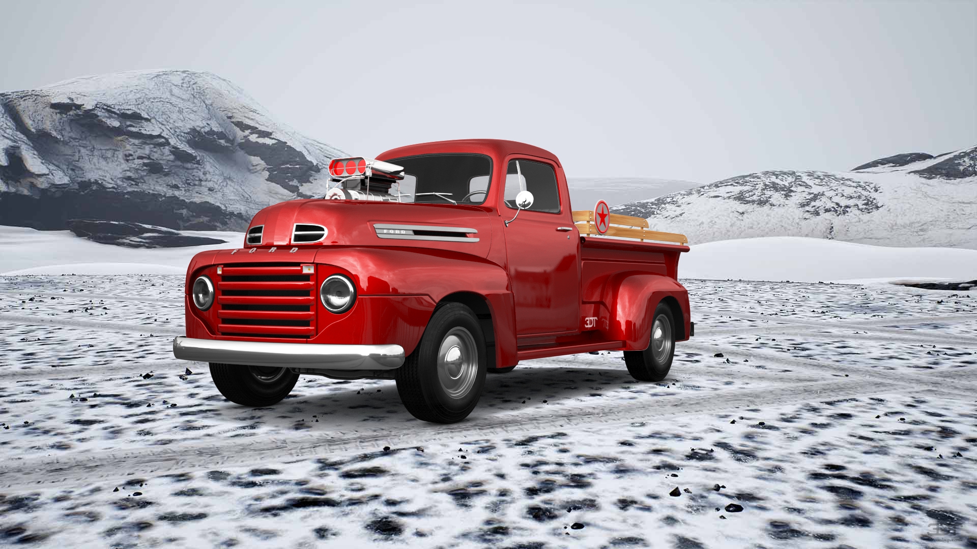 Ford F1 2 Door pickup truck 1949