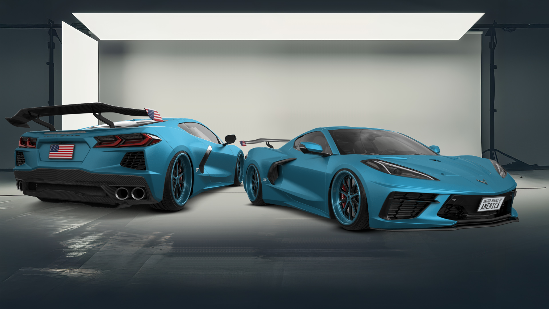 Chevrolet Corvette 2 door targa top 2020 tuning