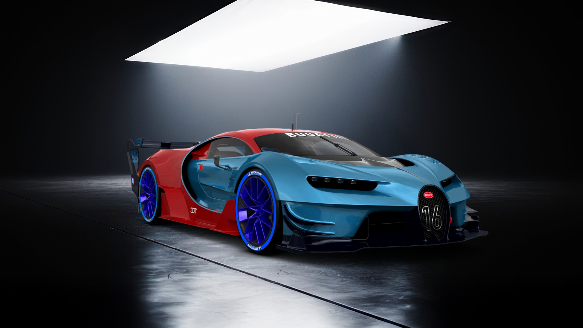 Bugatti Vision GT Supercar 2015 tuning