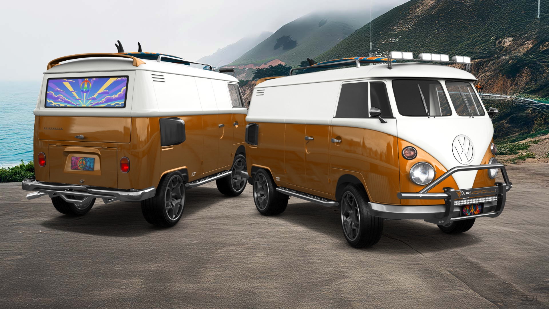 Volkswagen T1 Van 1950 tuning