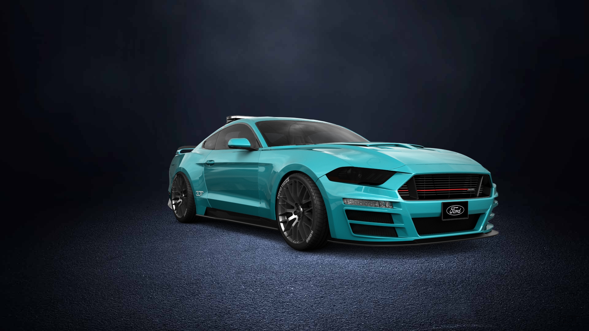 Ford Mustang Ecoboost 2 Door Coupe 2018 tuning