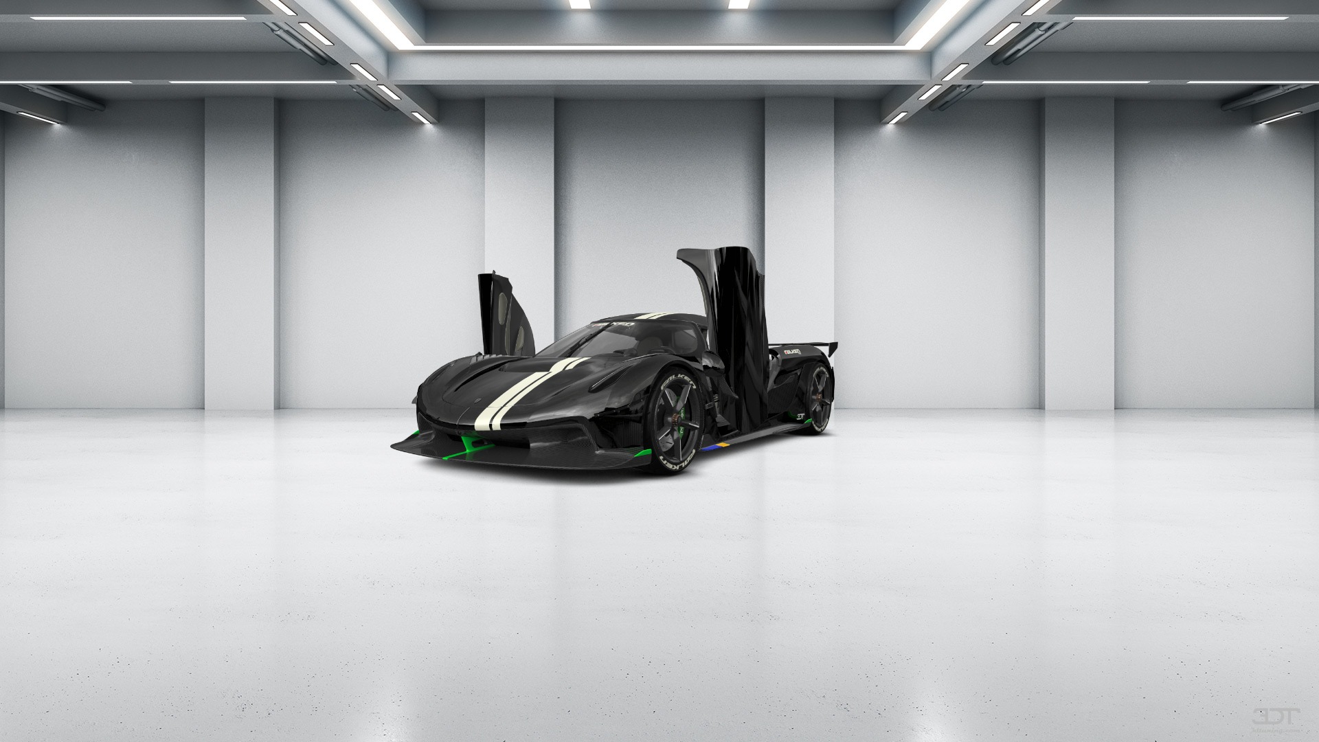 Koenigsegg Jesko 2 door targa top 2020