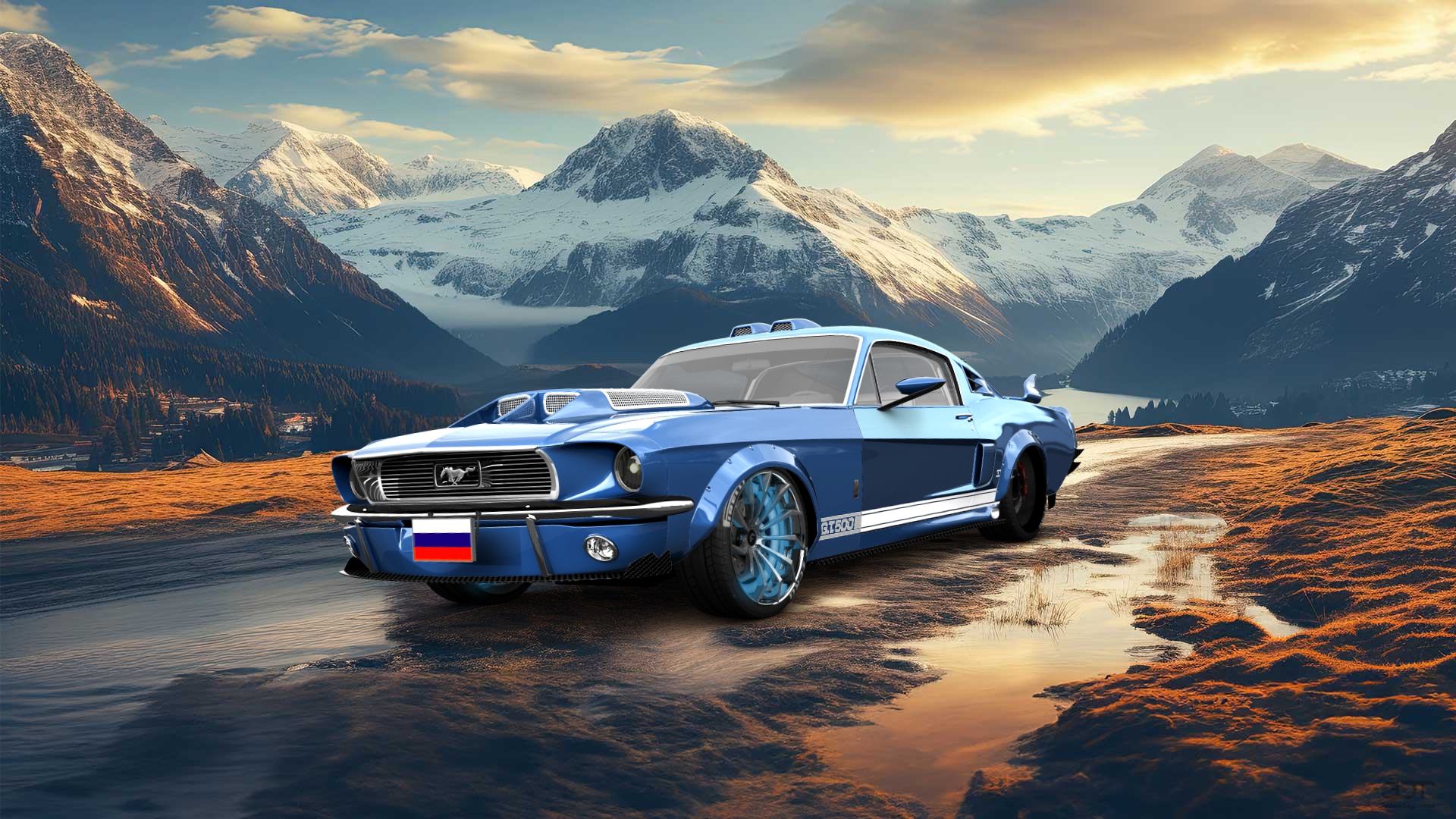 Mustang GT500 2 Door Coupe 1968