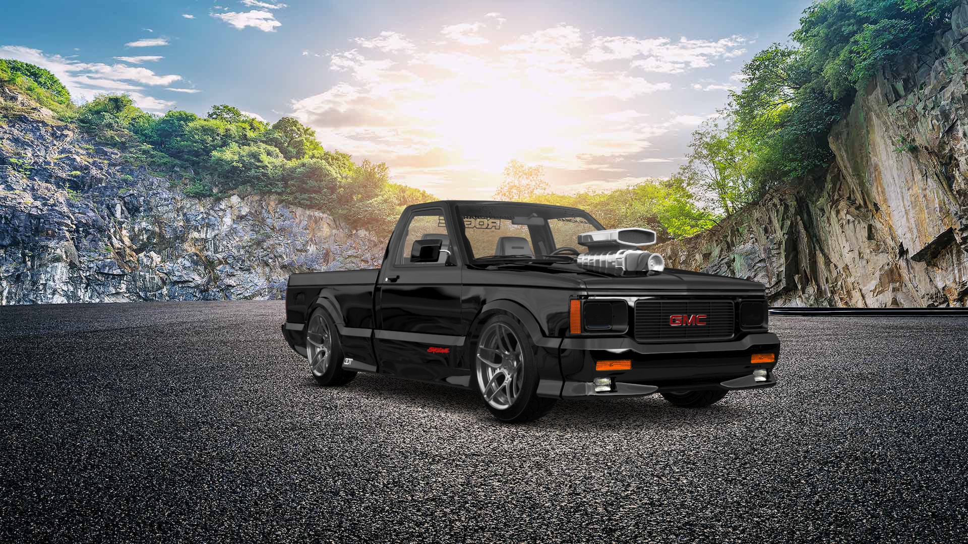 GMC Syclone 2 Door pickup truck 1991