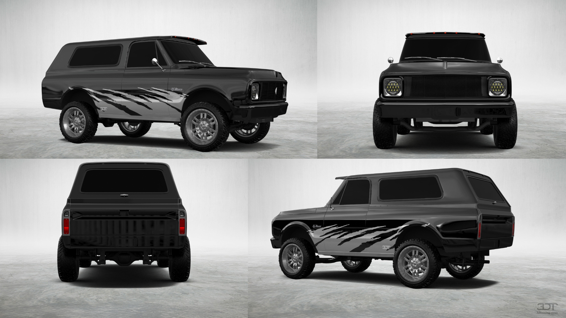 Chevrolet K5 Blazer 2 Door pickup truck 1969 tuning