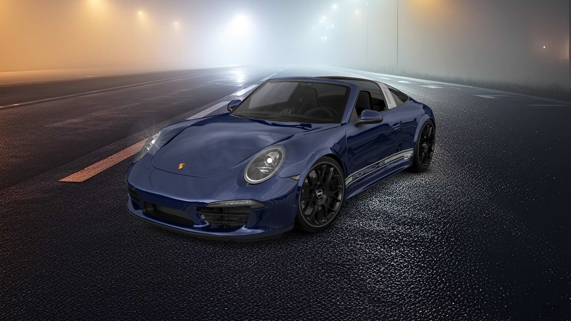 Porsche 911 Carrera Targa top 2014 tuning