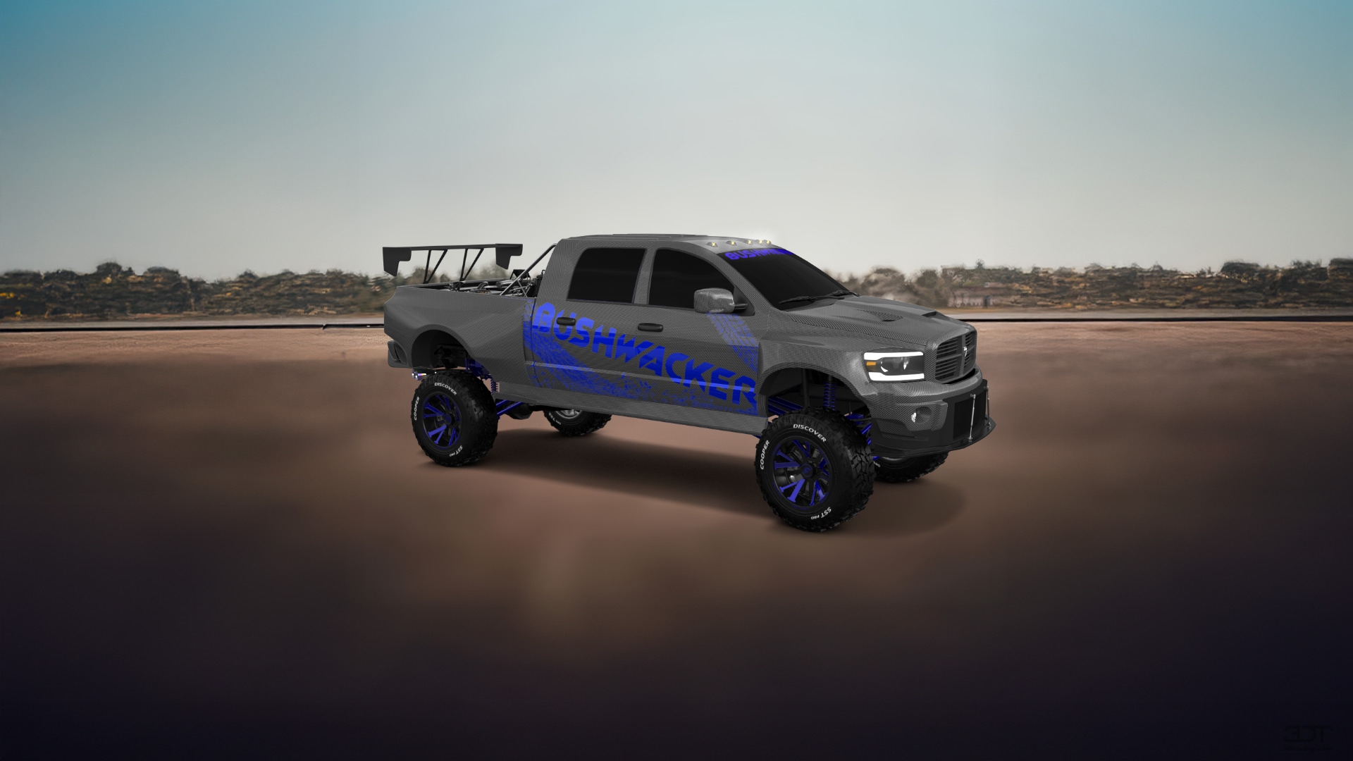 Dodge Ram 2500 4 Door pickup truck 2007 tuning