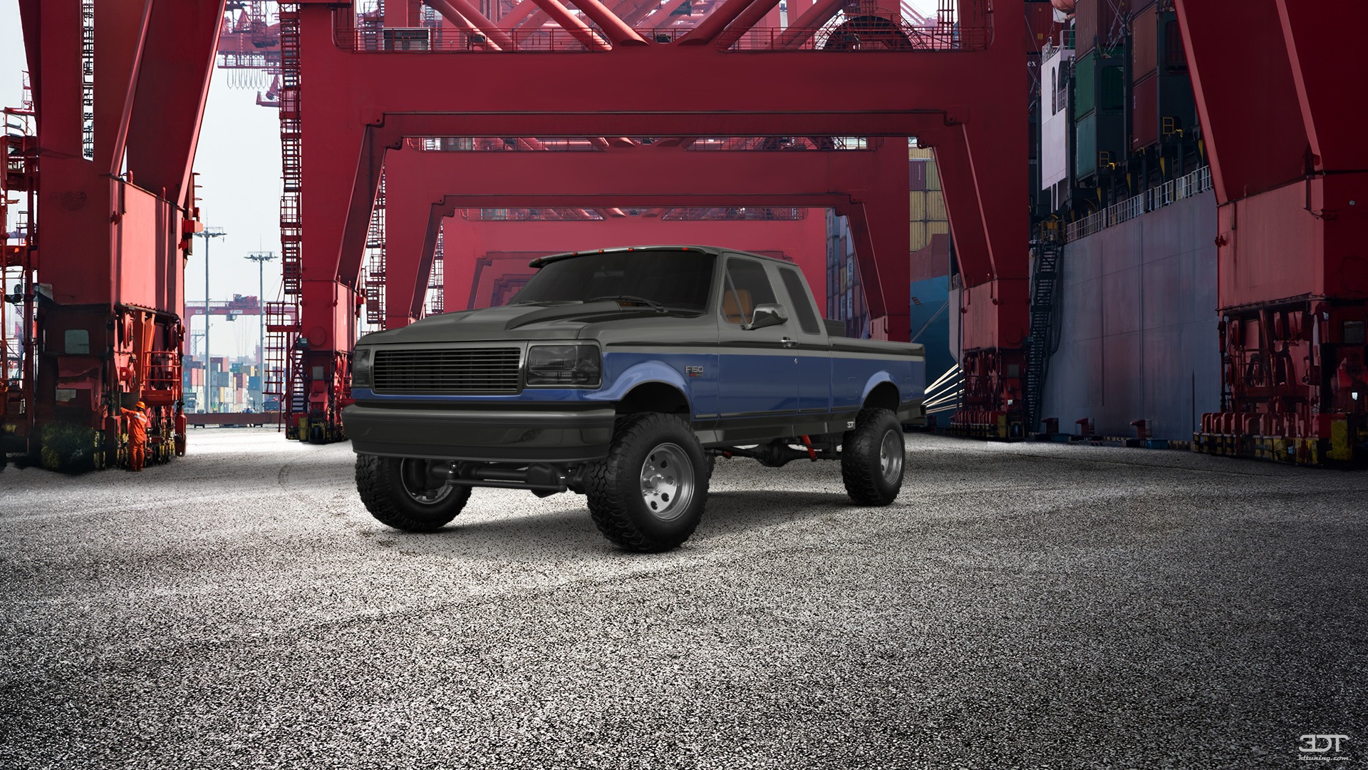 Ford F-150 SuperCab 2 Door pickup truck 1993 tuning