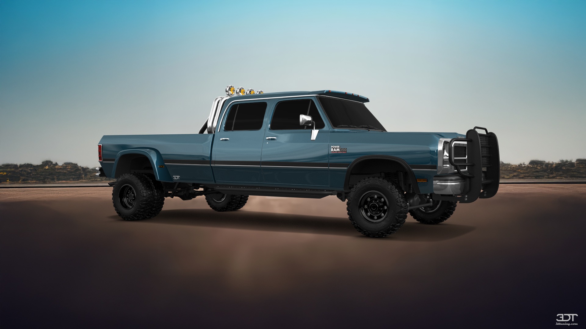 Dodge Ram 350 4 Door pickup truck 1991