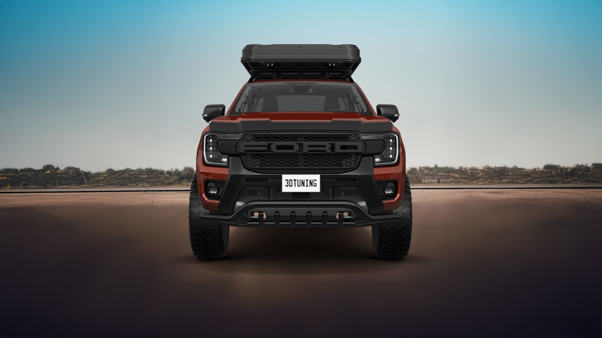 Ford Ranger 4 Door pickup truck 2022 tuning