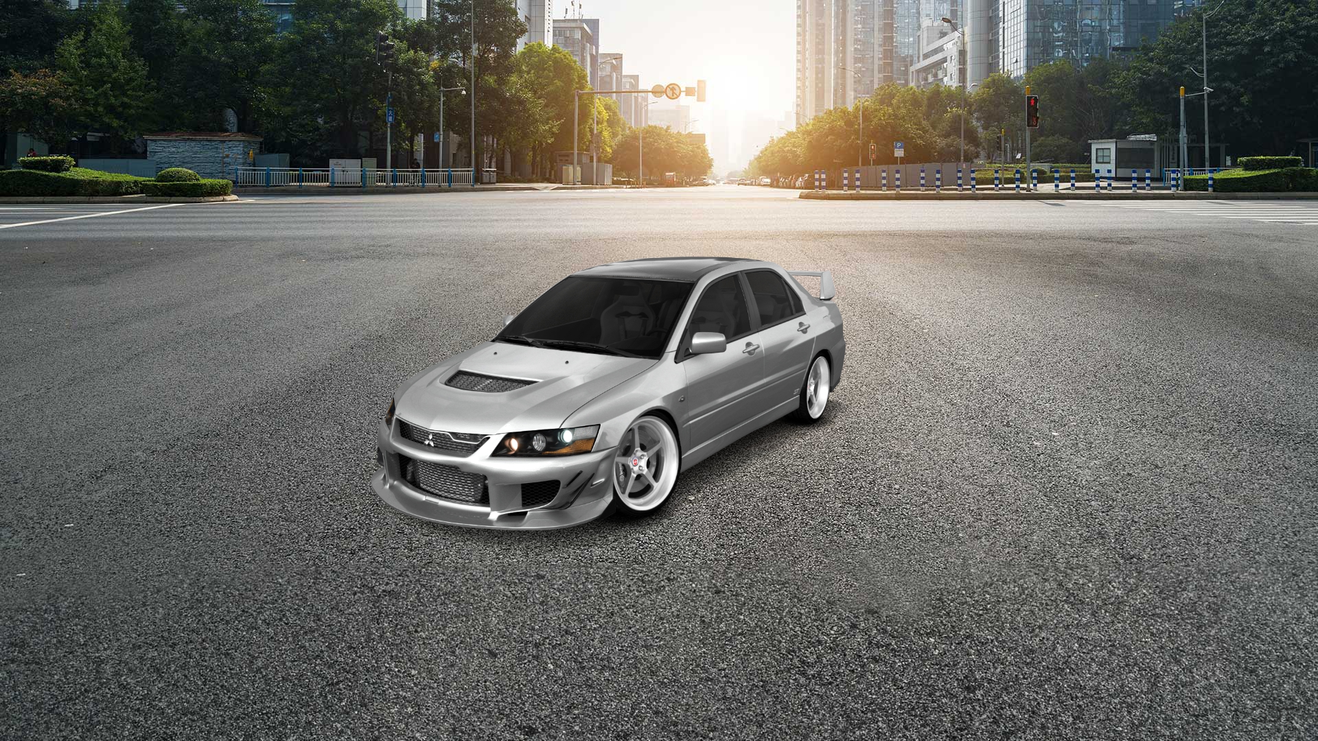 Mitsubishi Lancer Evo IX 4 Door Saloon 2005 tuning