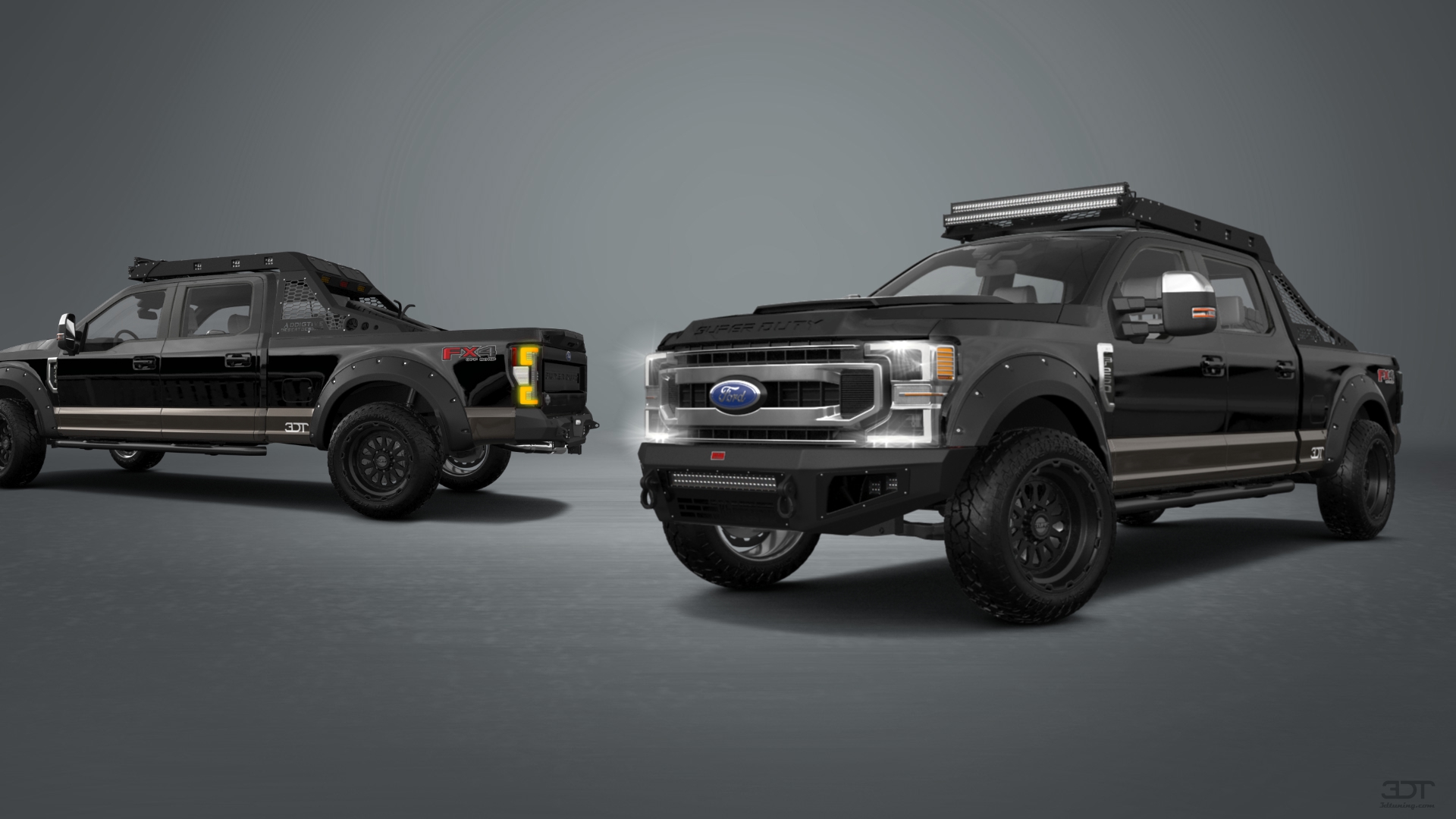 Ford F-250 4 Door pickup truck 2021 tuning