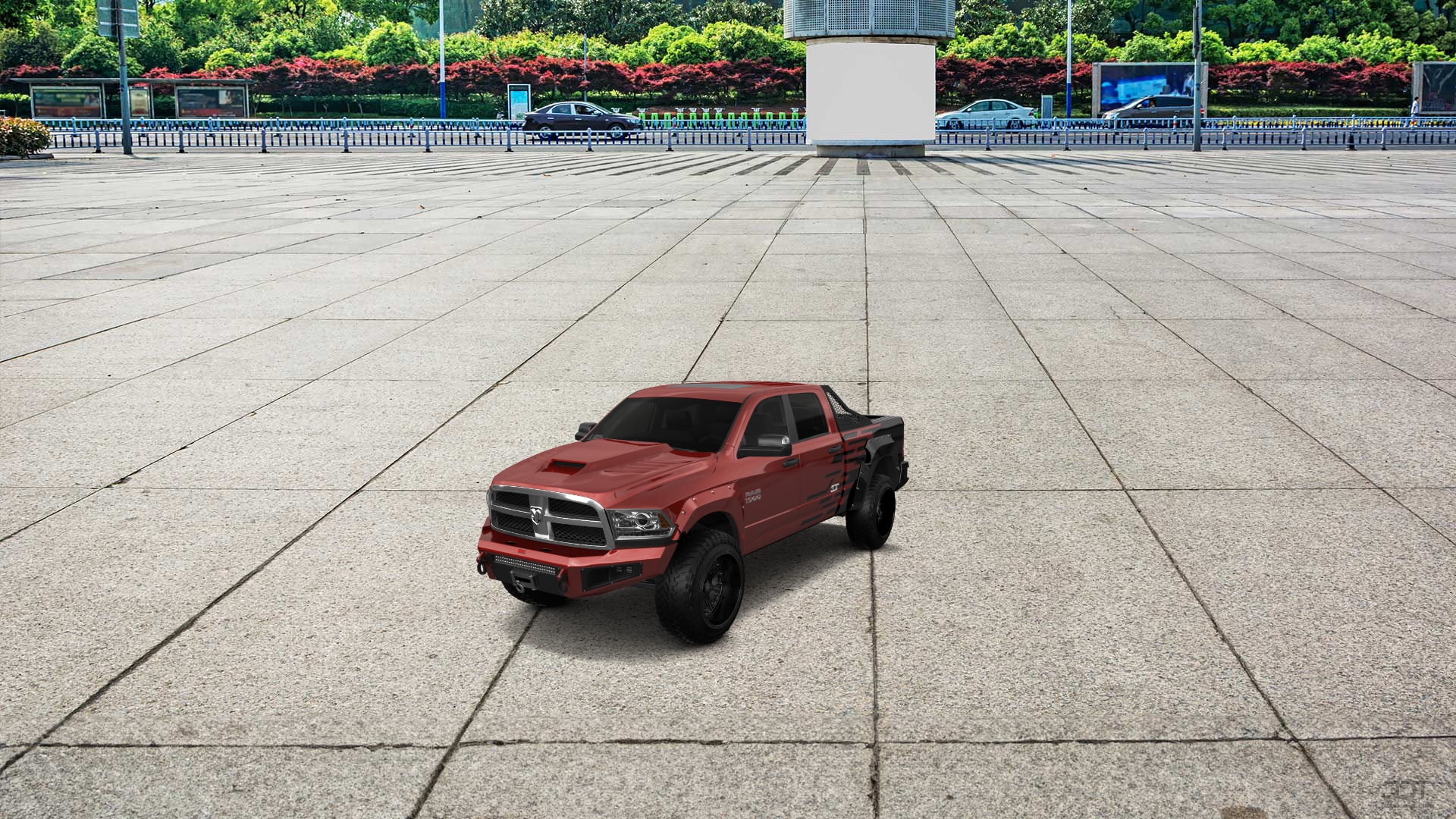Dodge Ram 1500 Crew Cab 6.4 ft box 4 Door pickup truck 2009