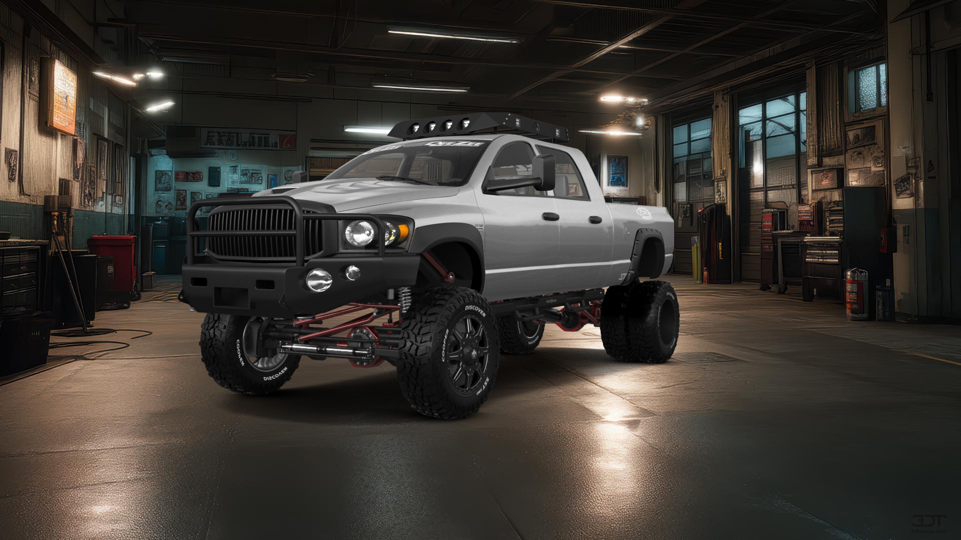 Dodge Ram 3500 Dually 4 Door pickup truck 2007