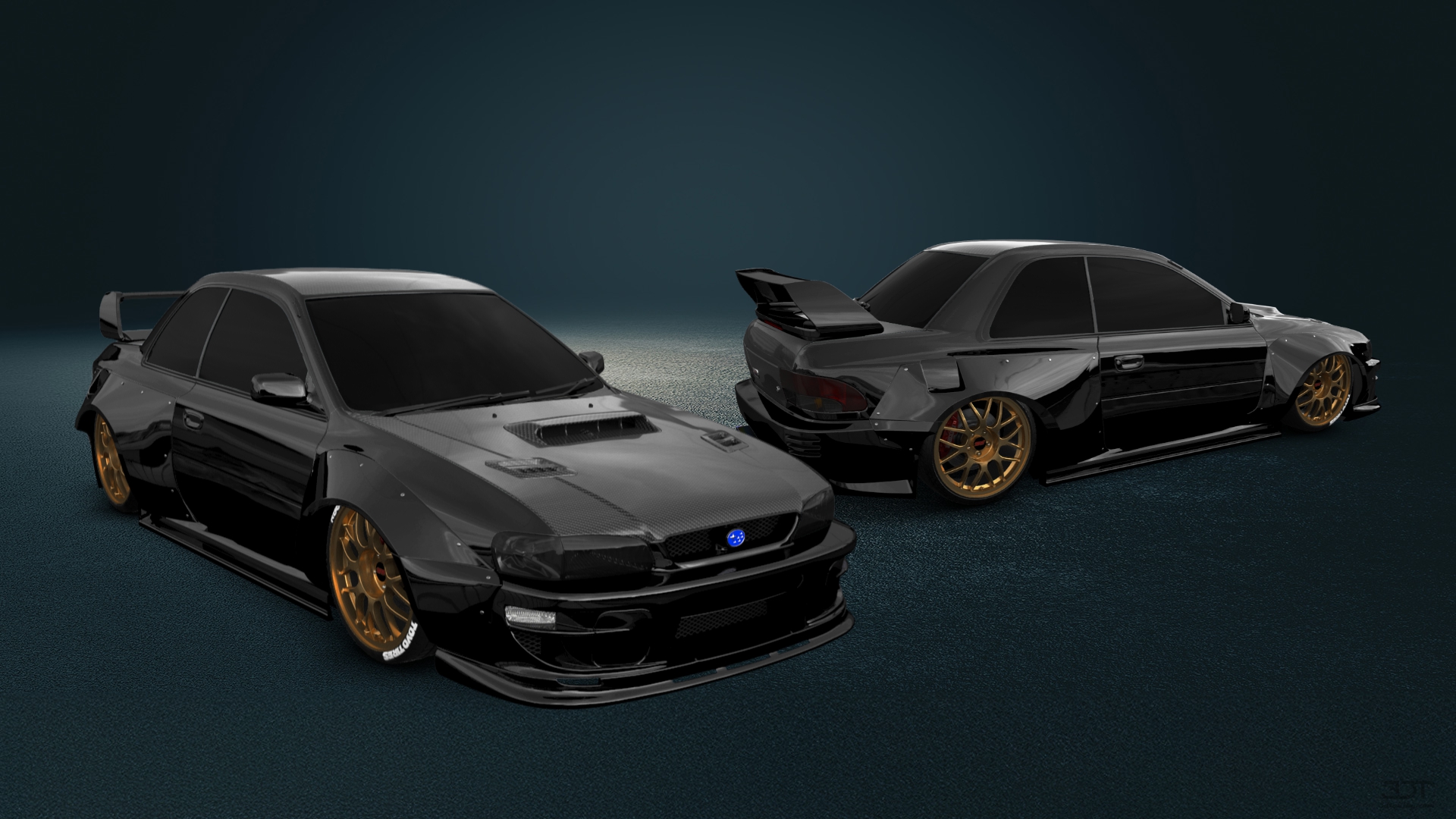 Subaru Impreza WRX STI 22B 2 Door Coupe 2000