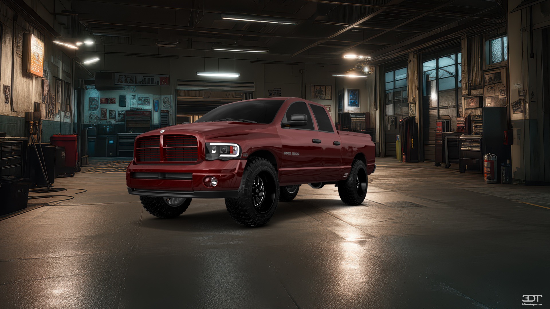 Dodge Ram 1500 6.4 ft box 4 Door pickup truck 2002 tuning