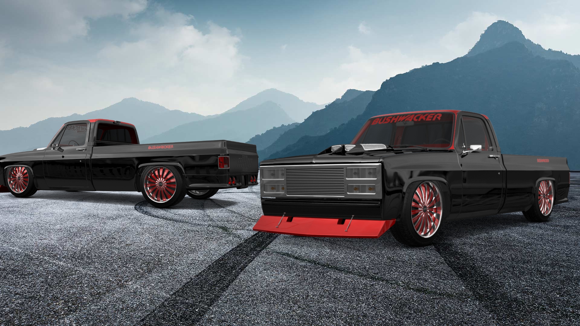 GMC Sierra 1500 2 Door pickup truck 1985 tuning