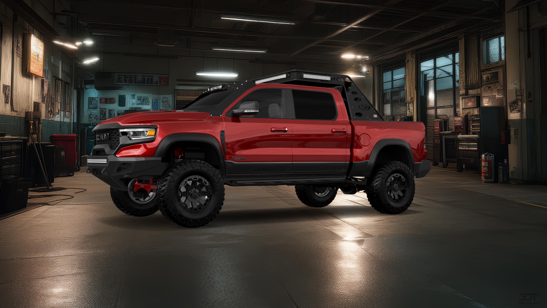 Dodge Ram 1500 TRX 4 Door pickup truck 2021 tuning