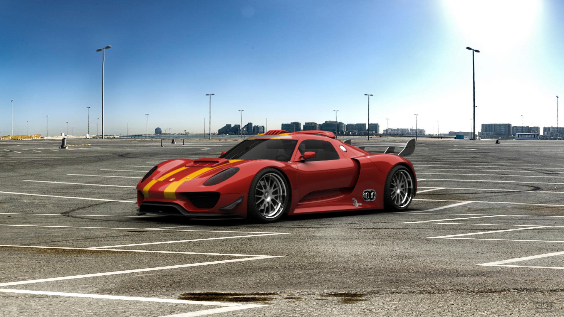 Porsche 918 RSR Coupe 2012 tuning