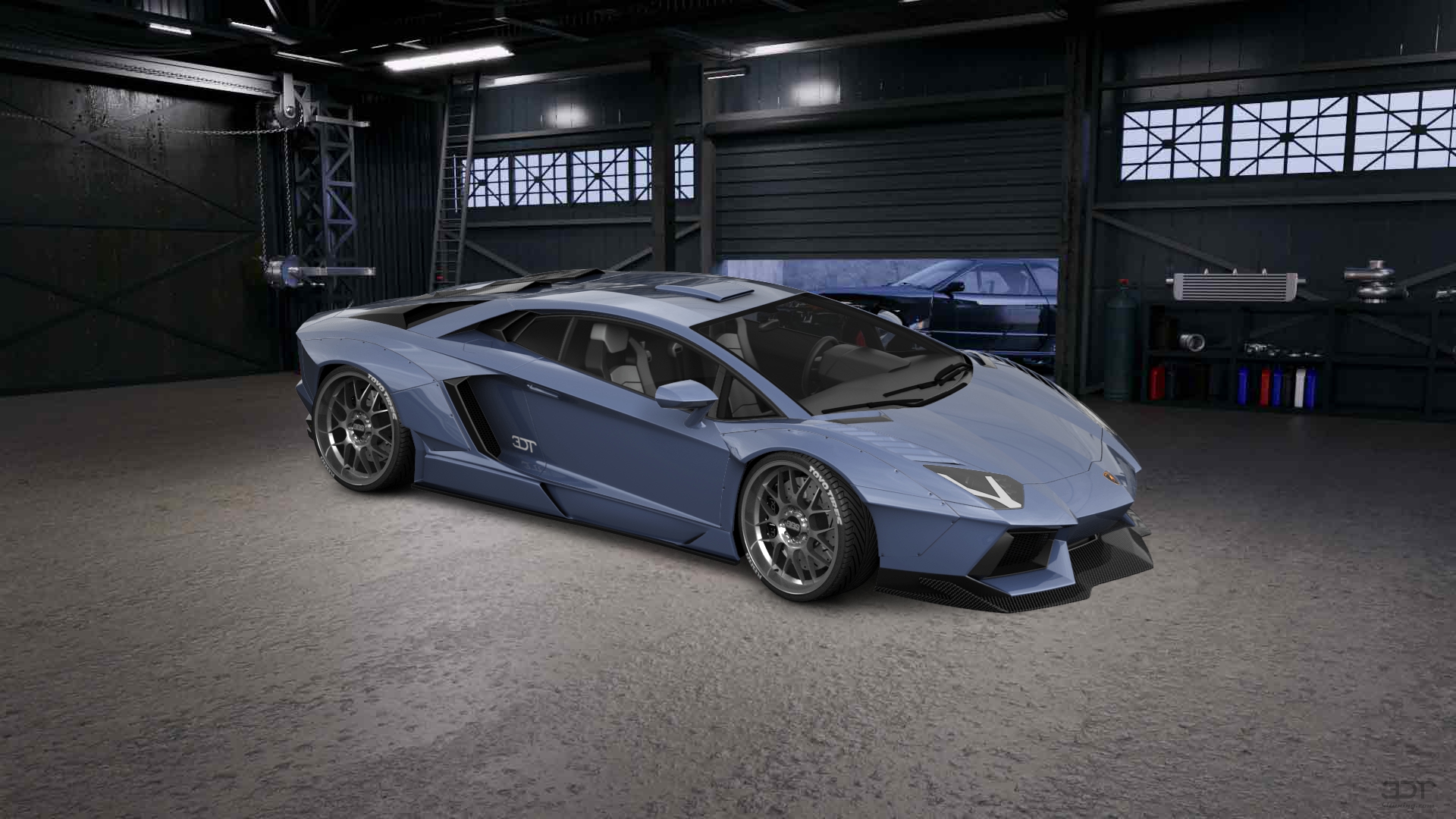 Lamborghini Aventador 2 Door Coupe 2012 tuning