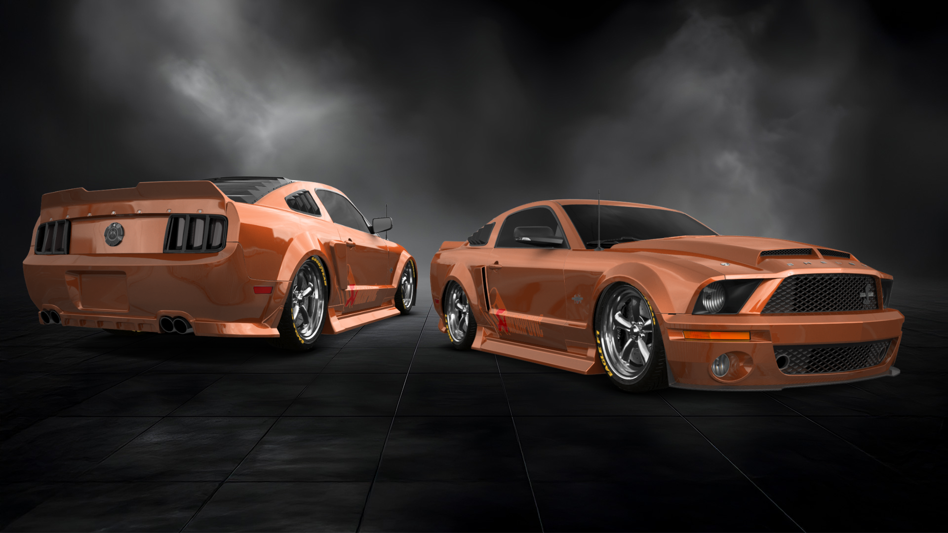 Ford Mustang 2 Door Coupe 2006 tuning