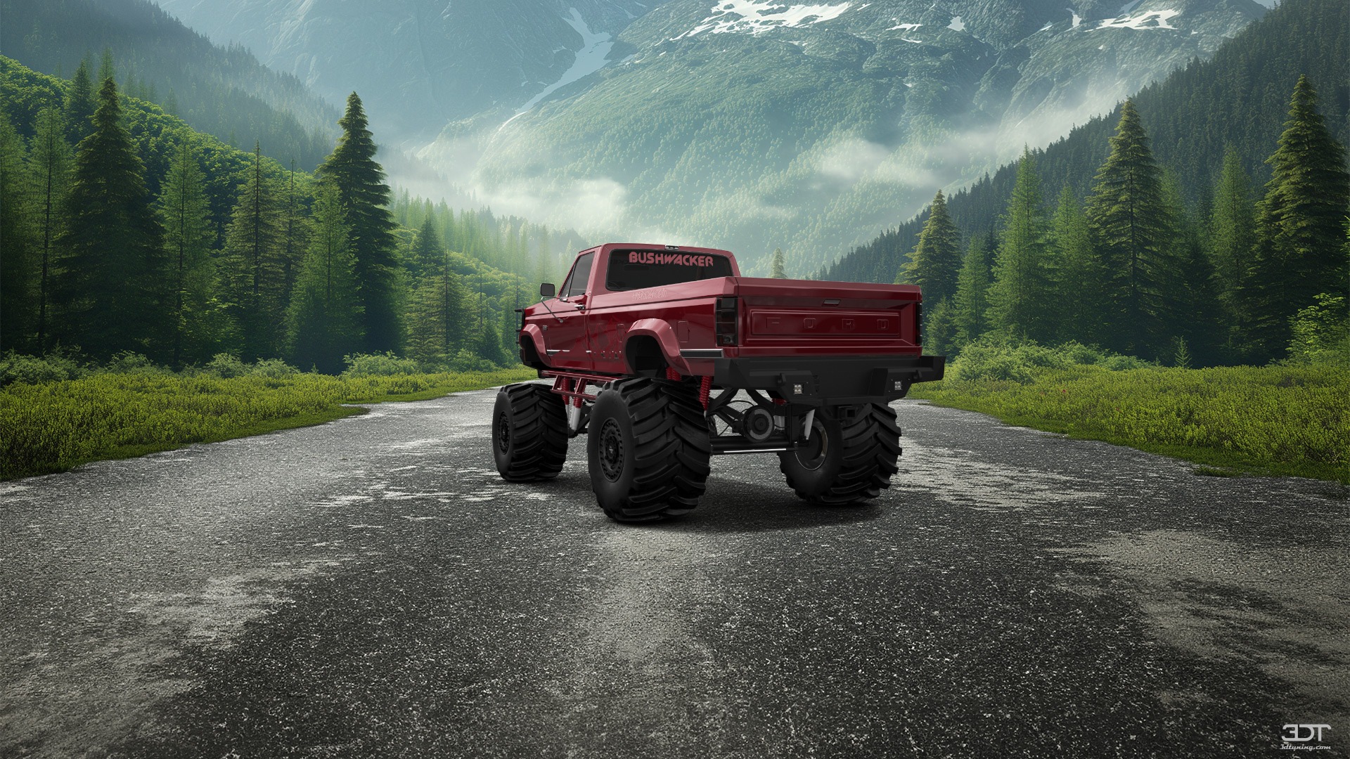 Ford F-150 2 Door pickup truck 1986