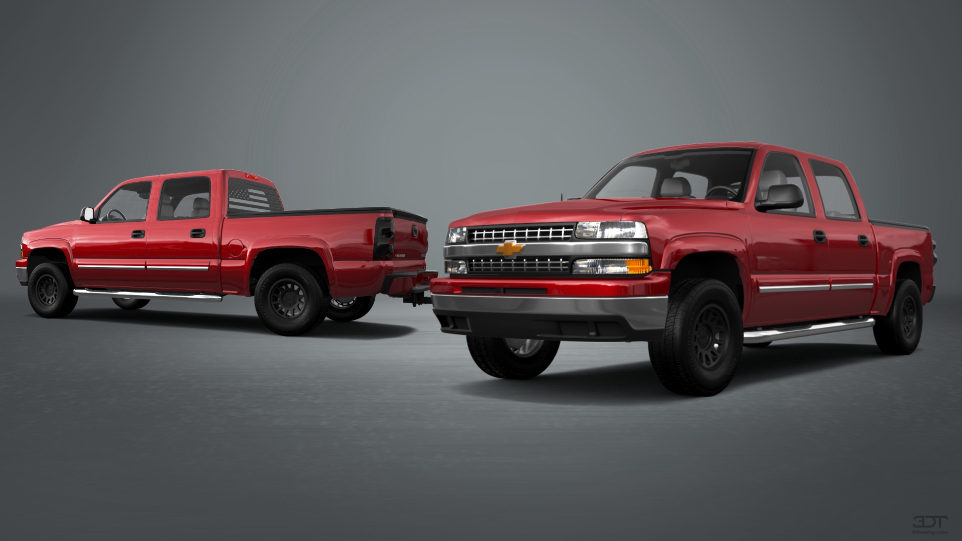 Chevrolet Silverado 1500 Crew Cab 5.8 ft box 4 Door Truck 1999 tuning