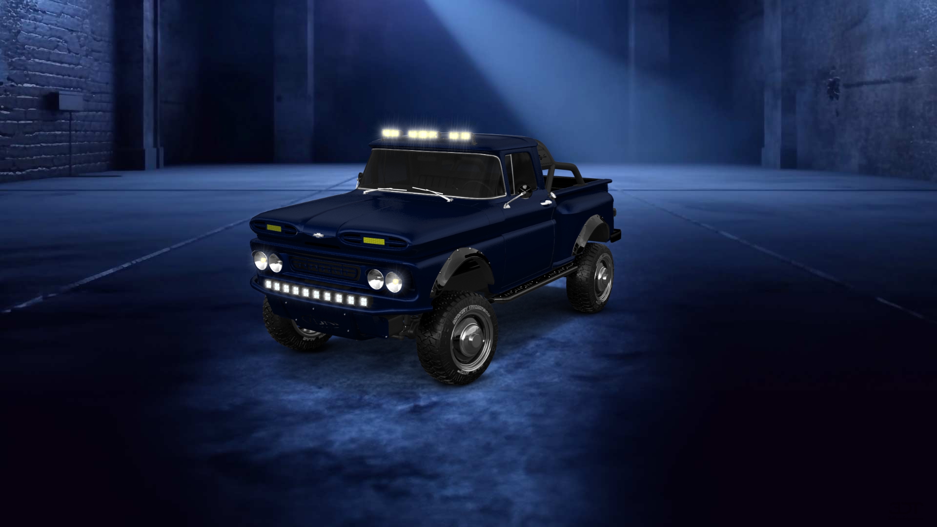 Chevrolet C-10 Stepside 2 Door pickup truck 1963 tuning
