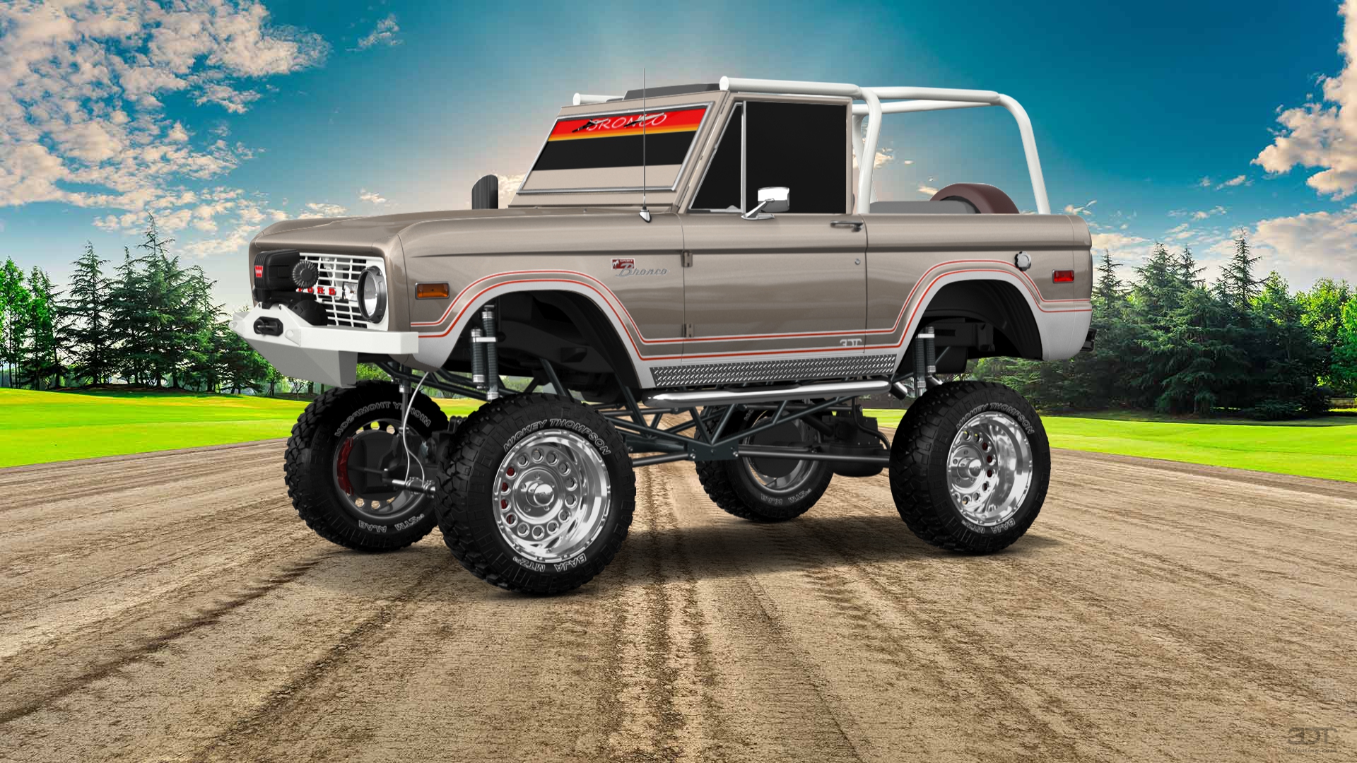 Ford Bronco 3 Door SUV 1965 tuning