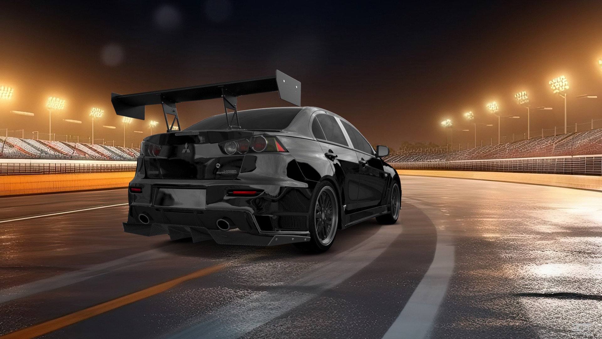 Mitsubishi Lancer Evolution X Sedan 2008