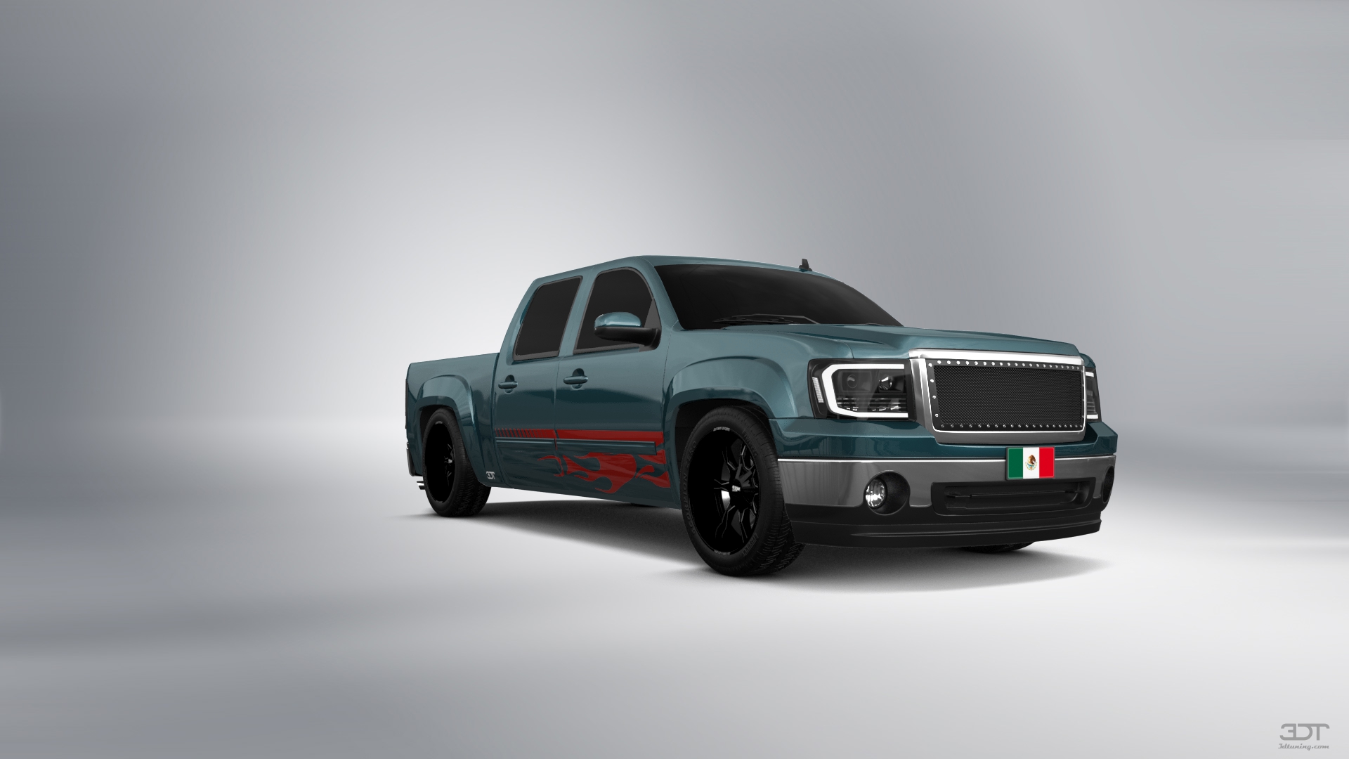 GMC Sierra 1500 Crew Cab 5.8 ft box 4 Door pickup truck 2007