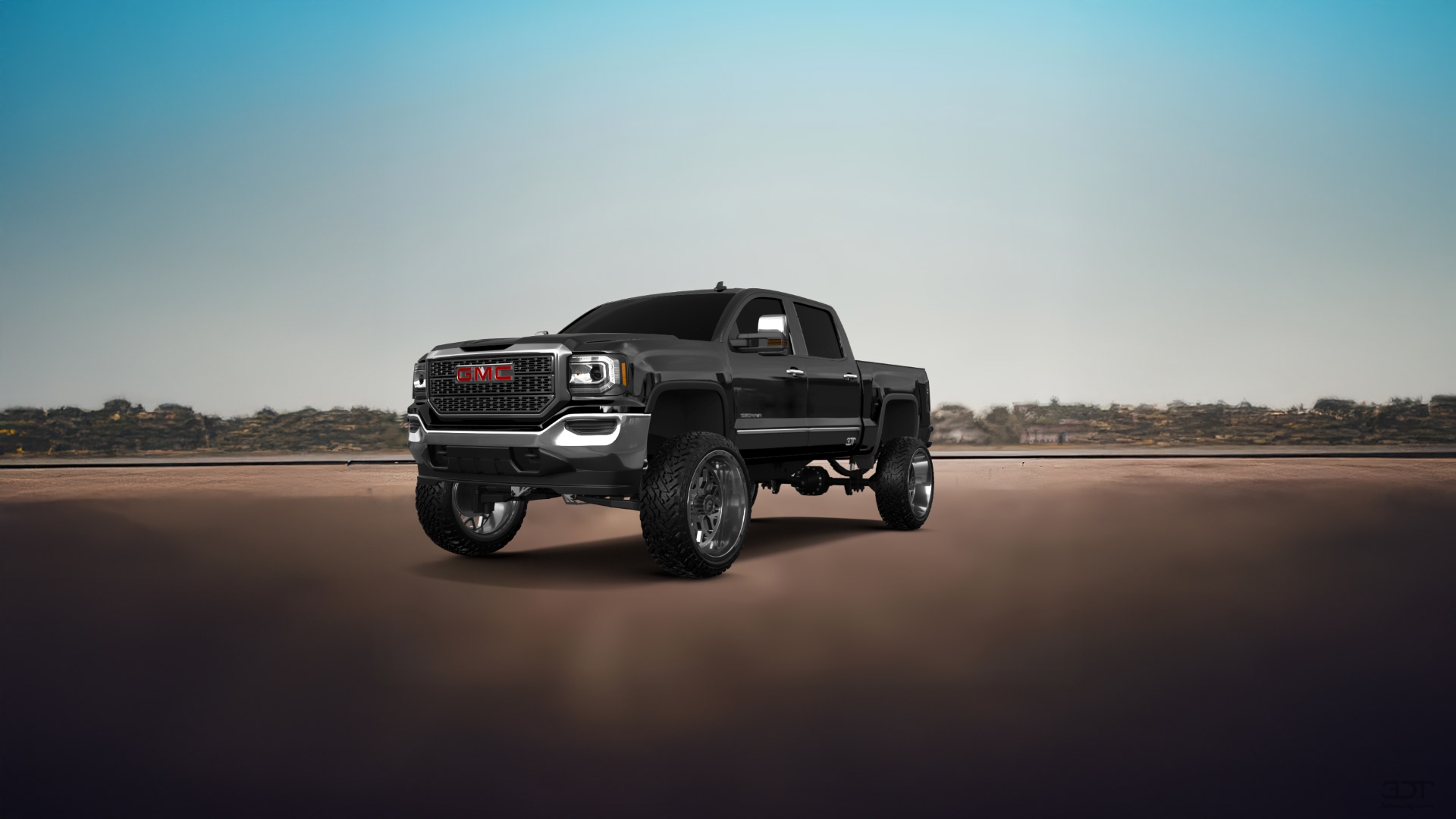 GMC Sierra 1500 Crew Cab 4 Door pickup truck 2016 tuning