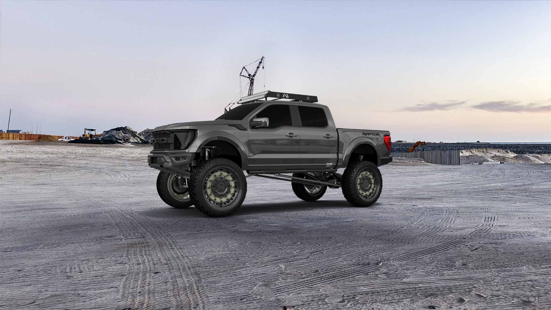 Ford F-150 Raptor 4 Door pickup truck 2021