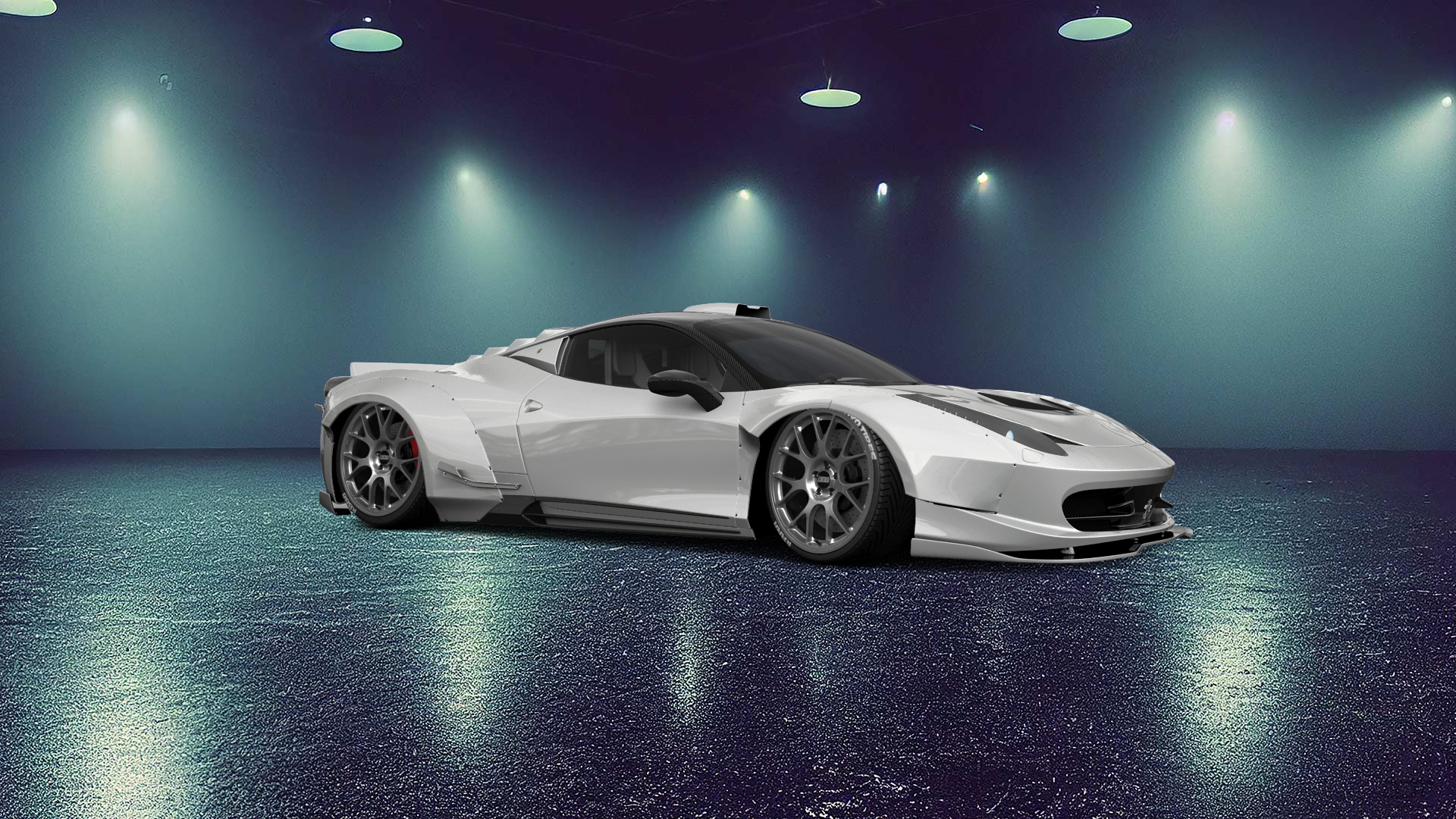 Ferrari 458 Italia 2 door spider 2010 tuning