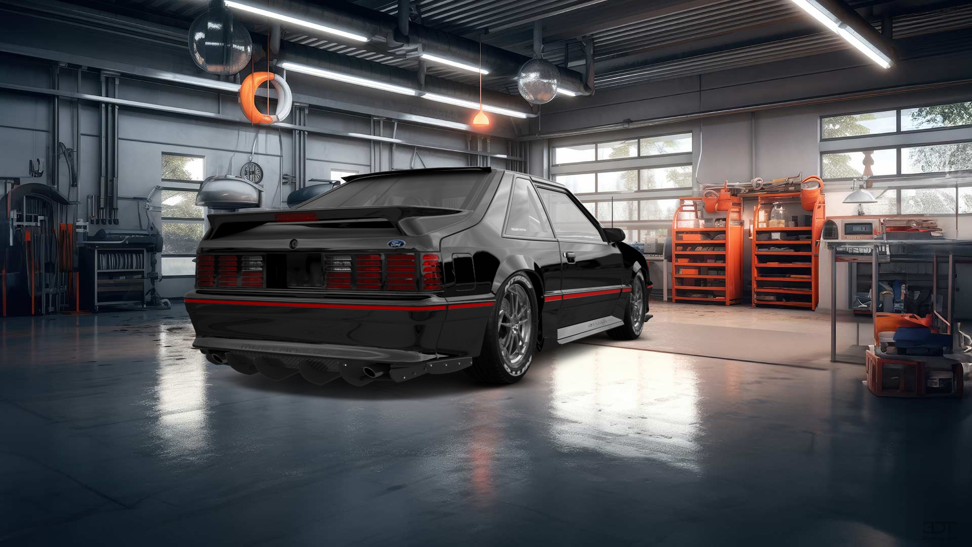 Ford Mustang 3 Door Hatchback 1988