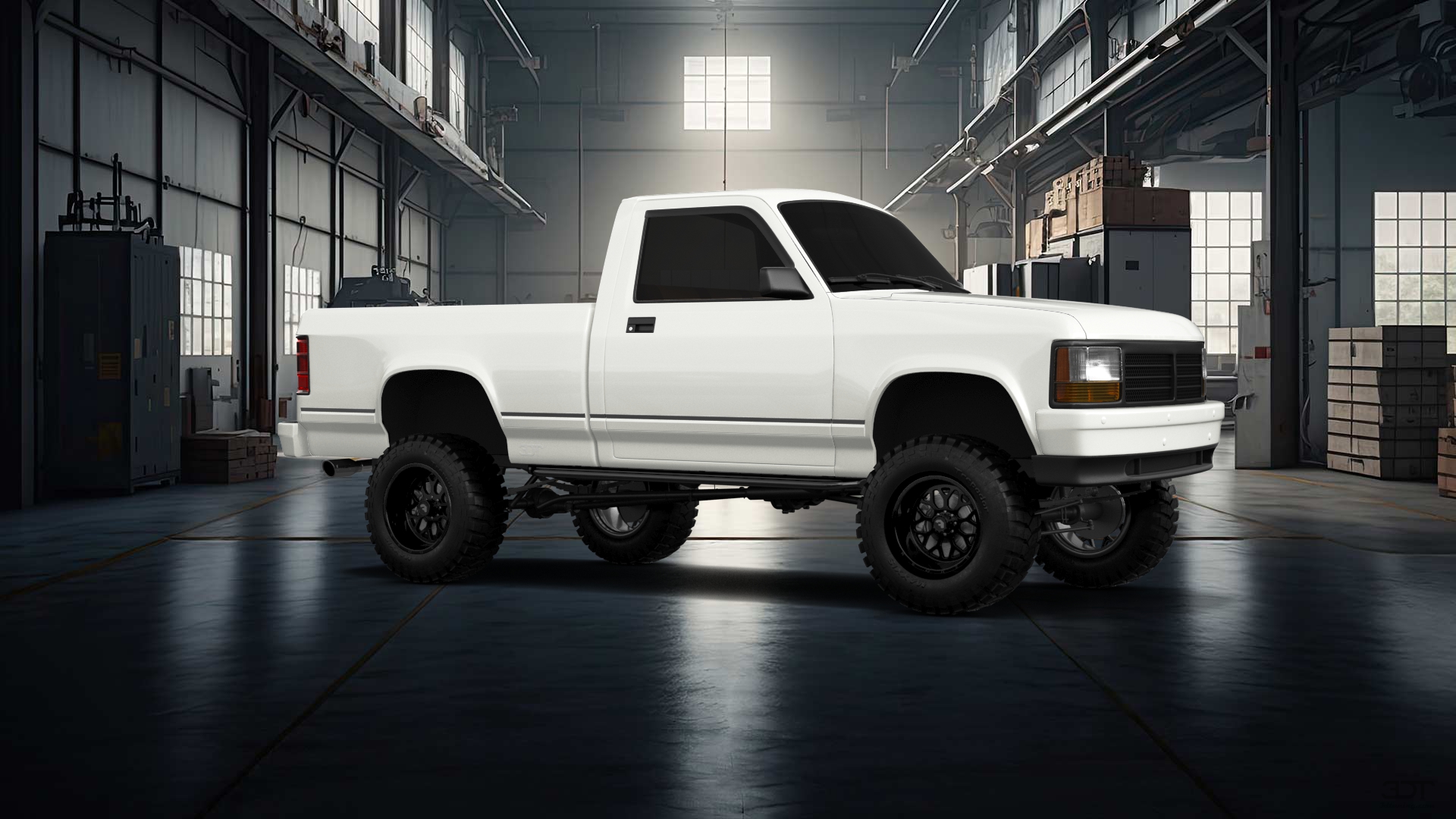 Dodge Dakota Regular Cab 2 Door pickup truck 1987 tuning