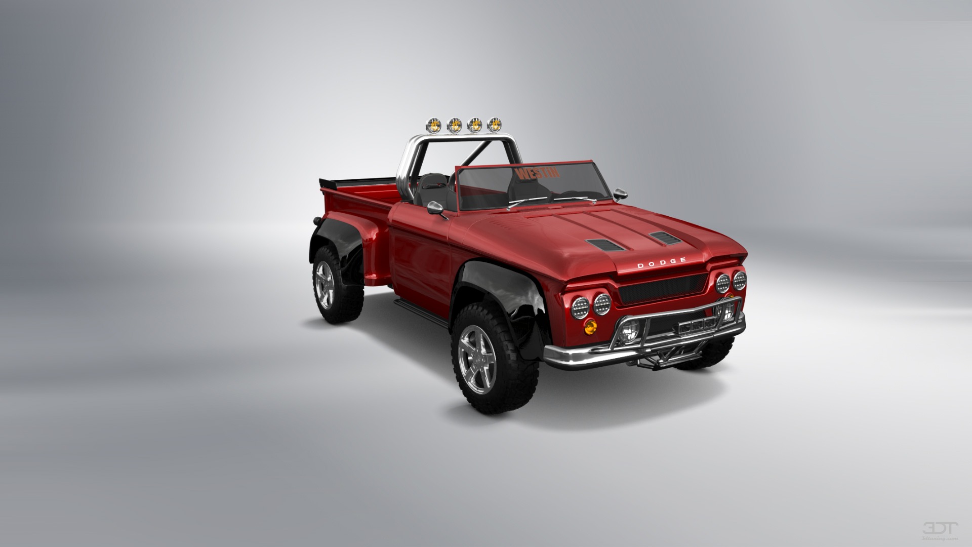 Dodge D-100 Stepside 2 Door pickup truck 1961