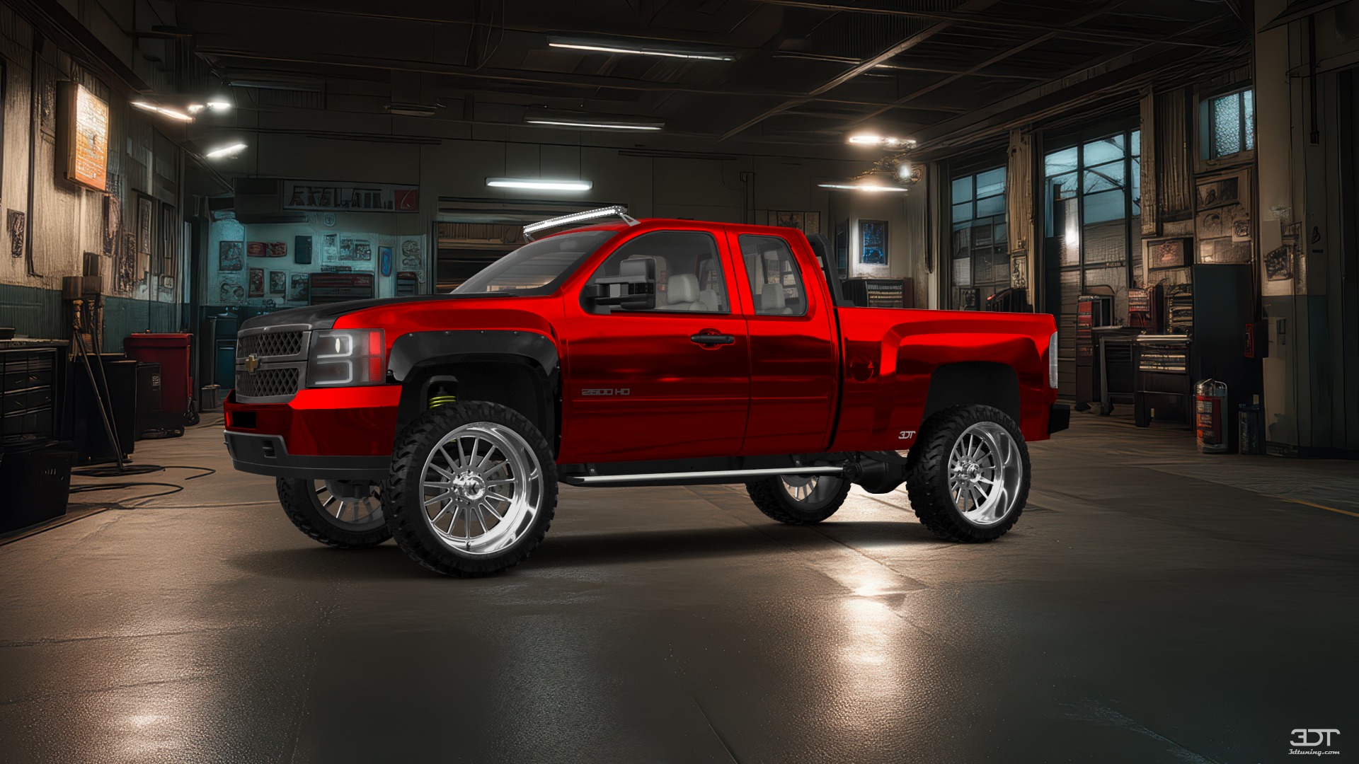 Chevrolet Silverado 2500 HD Extended Cab Pickup Truck 2007 tuning