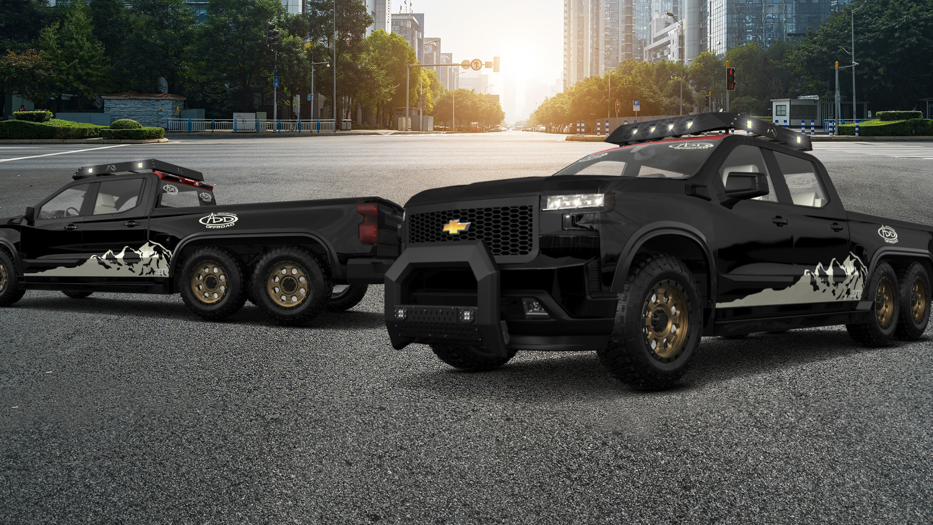 Chevrolet Silverado Hennessey Goliath 6X6 Truck 2020