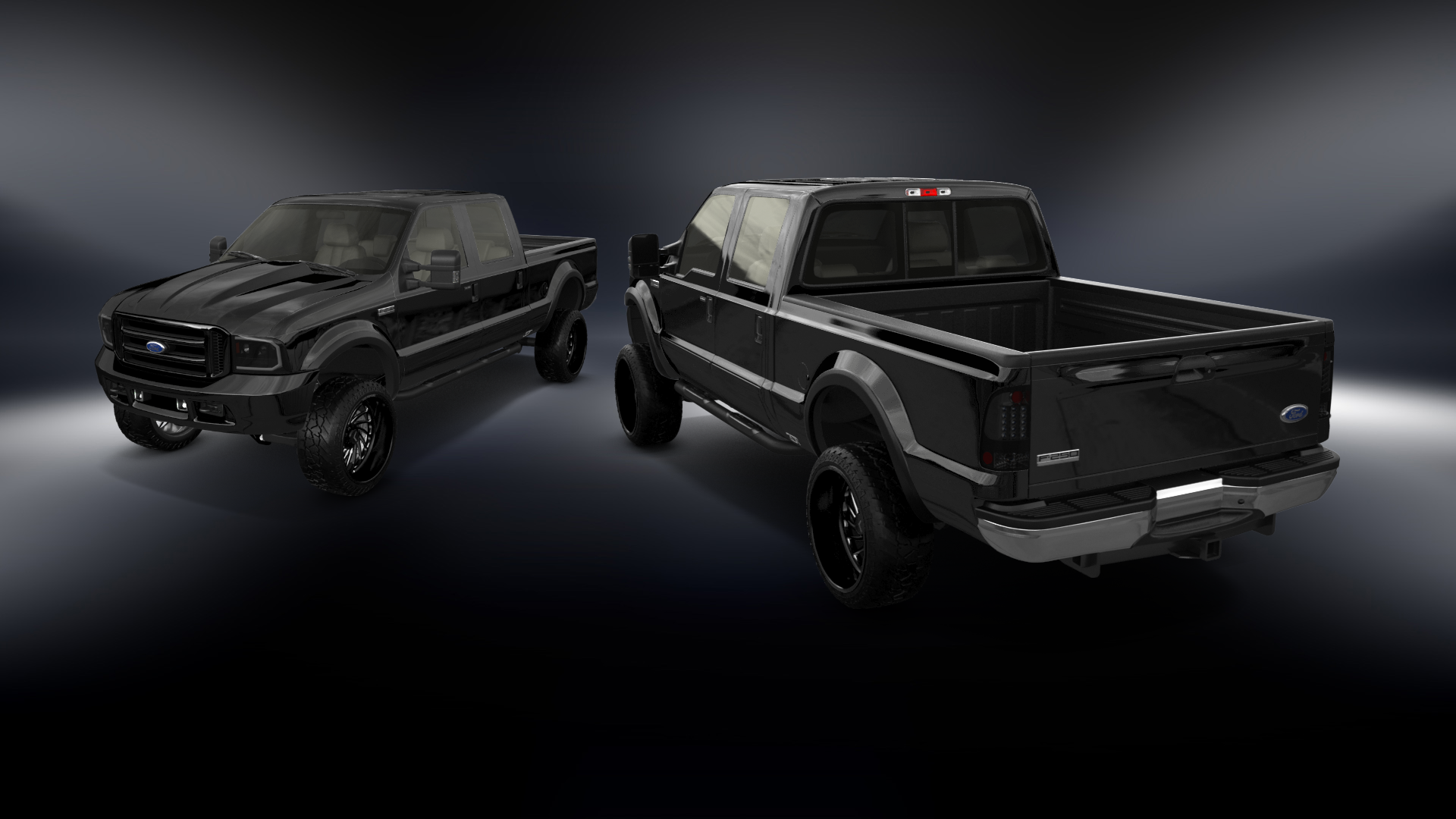 Ford F-250 Crew Cab 4 Door pickup truck 1999 tuning