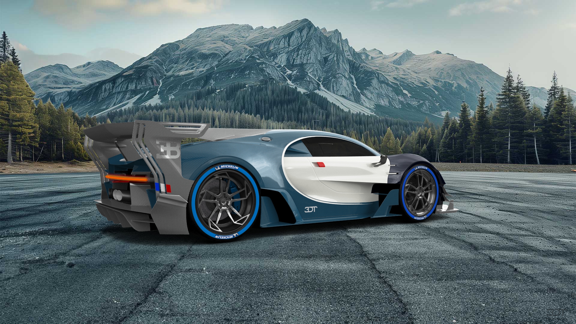 Bugatti Vision GT Supercar 2015 tuning
