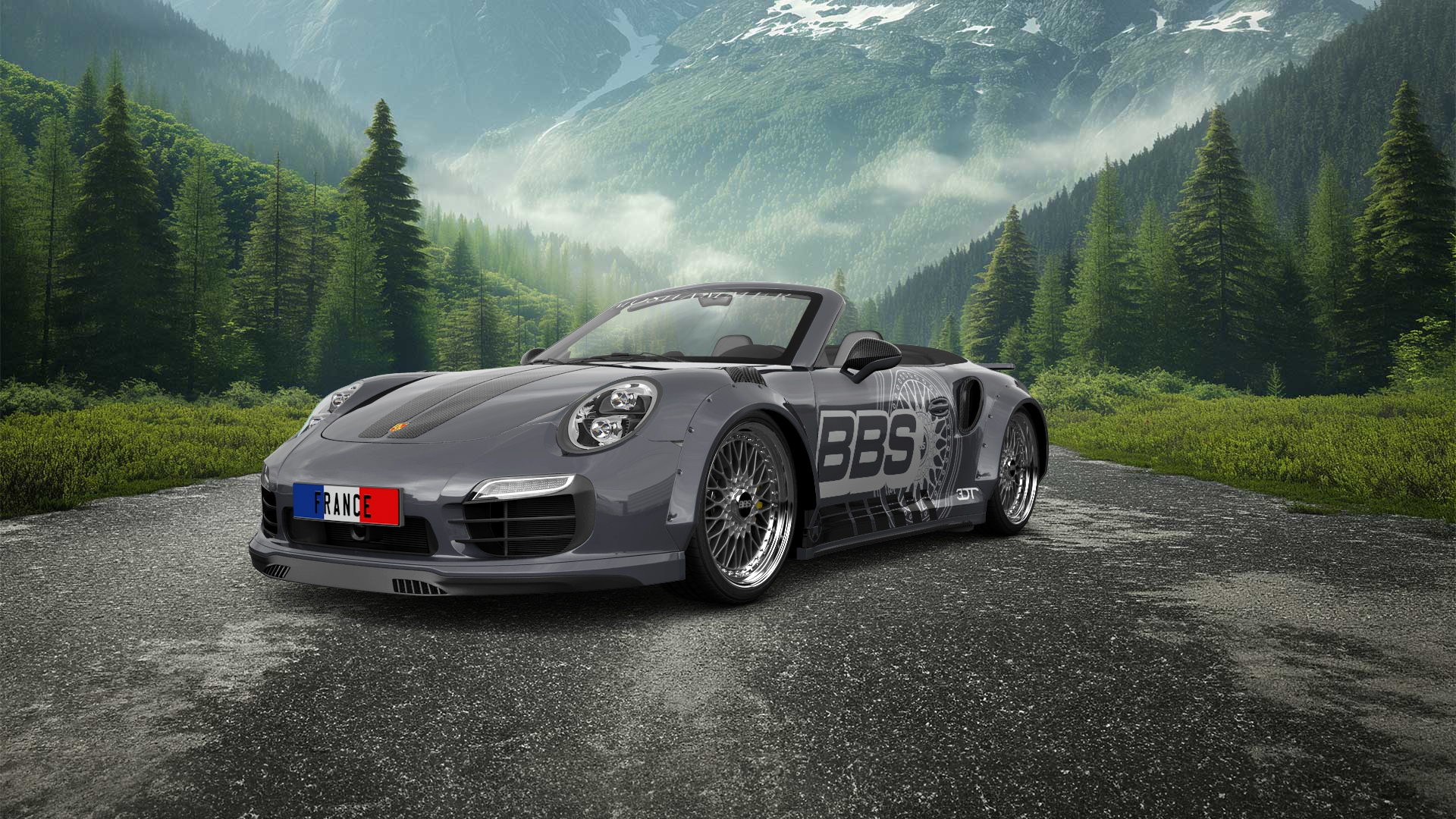 Porsche 911 Turbo S 2 Door Convertible 2014 tuning