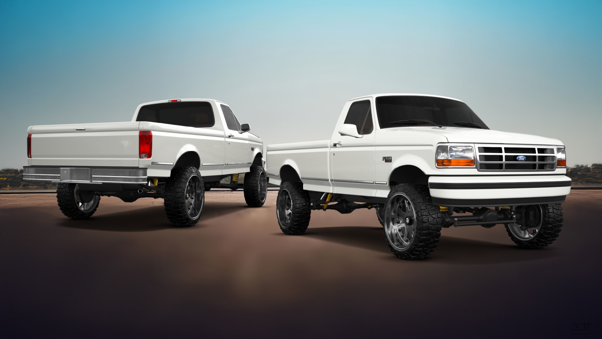 Ford F-150 Regular Cab 2 Door pickup truck 1992 tuning